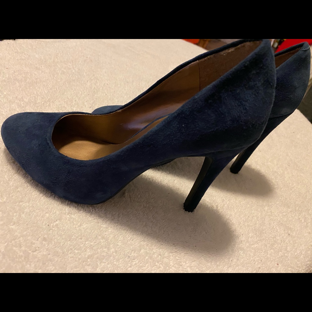 Brand New Leather  Suede Heels By Jessica Simpson  Box 63